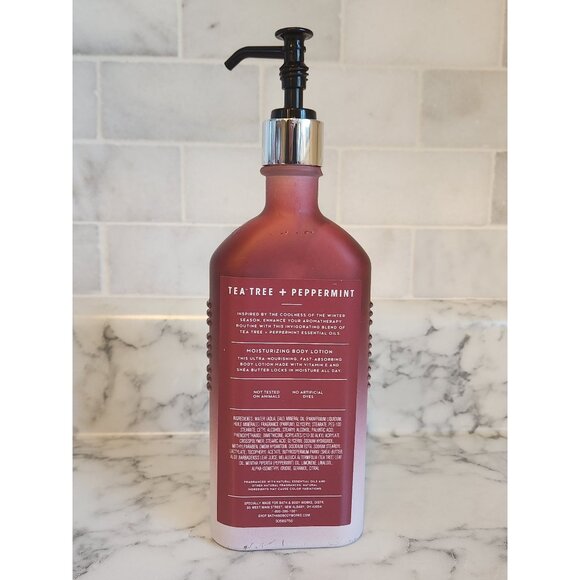 Bath & Body Works Aromatherapy Tea Tree & Peppermint Moisturizing Body Lotion - Picture 2 of 4